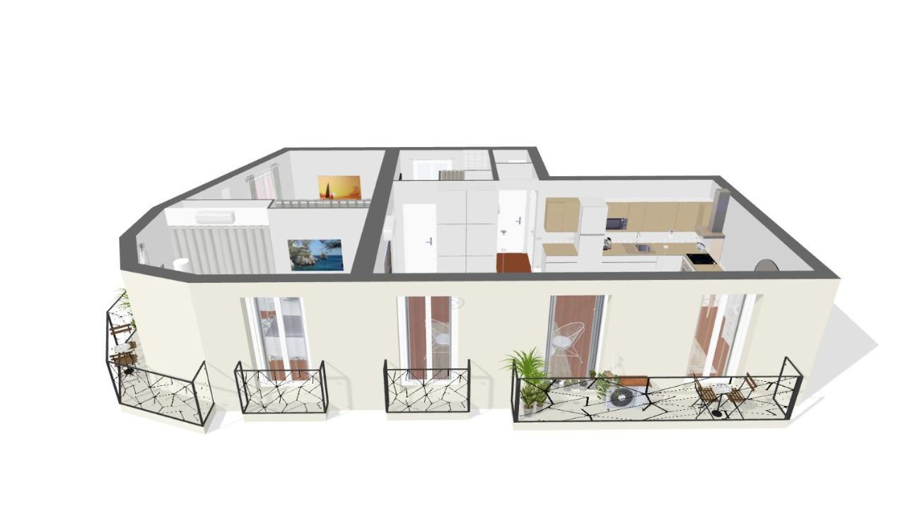 Coup De Coeur Vieux Port-Republique Appartement Marseilles Buitenkant foto